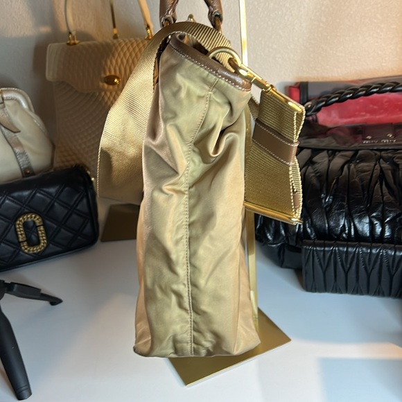 Prada EUC Crossbody or Handbag Leather and Nylon - Picture 2 of 9